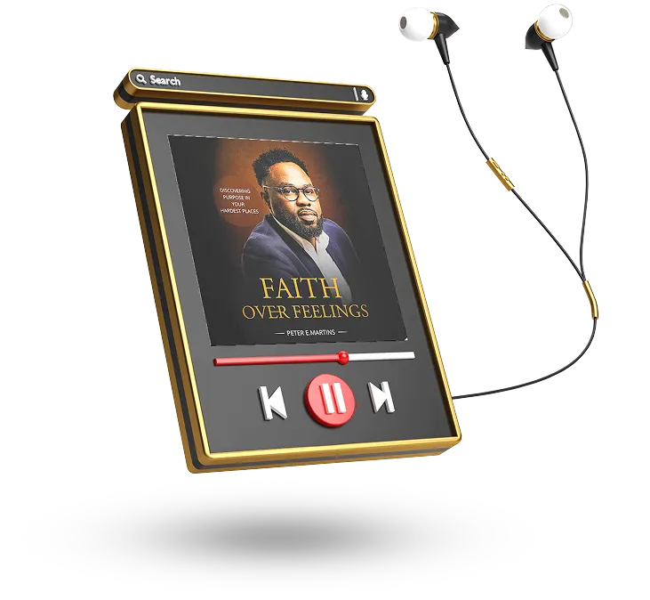 3D Audiobook player with earphones